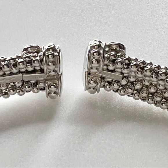 Phillip Gavriel renaissance Cushion Blue Topaz Cuff Bangle - Picture 7 of 15